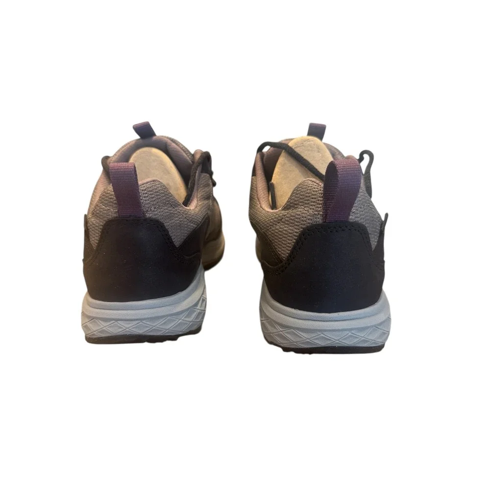 Teva Women's Gray Black Purple Trail Hiking Shoes Vibram Sole Size 11 Outdoor